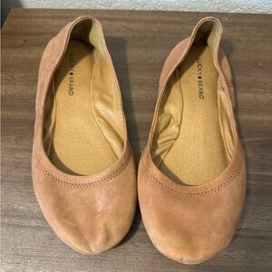 Lucky Brand Light Brown Women's Ballet Flats